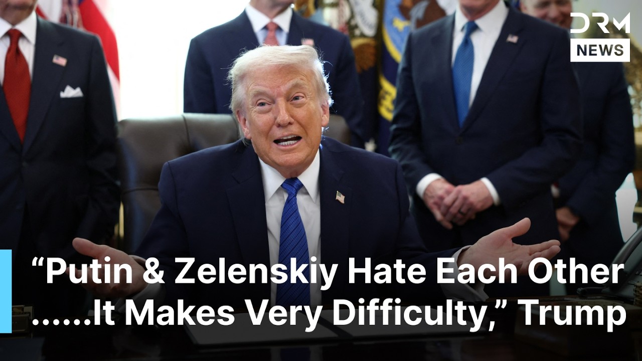 Trump Breaks Down Russia-Ukraine Peace Negotiations, Speaks on Chances for a Peace Settlement | AC1N