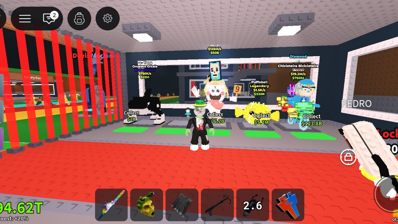 PVP , TROCA ROUBE UM BRAINROT