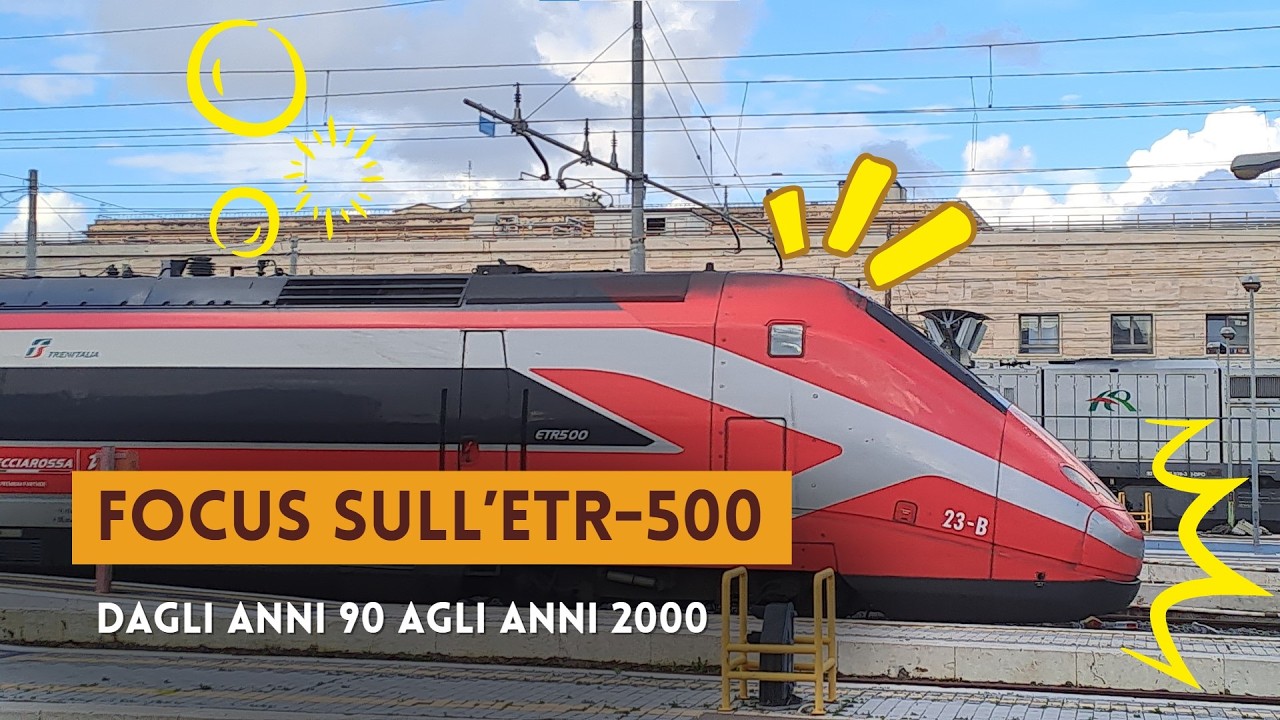 Il mitico ETR-500 vediamo alcuni dettagli