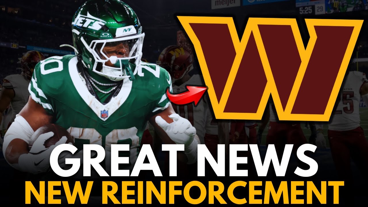 Deal Closed! Big surprise! Free agent player from the Jets arriving? | Washington Commanders News