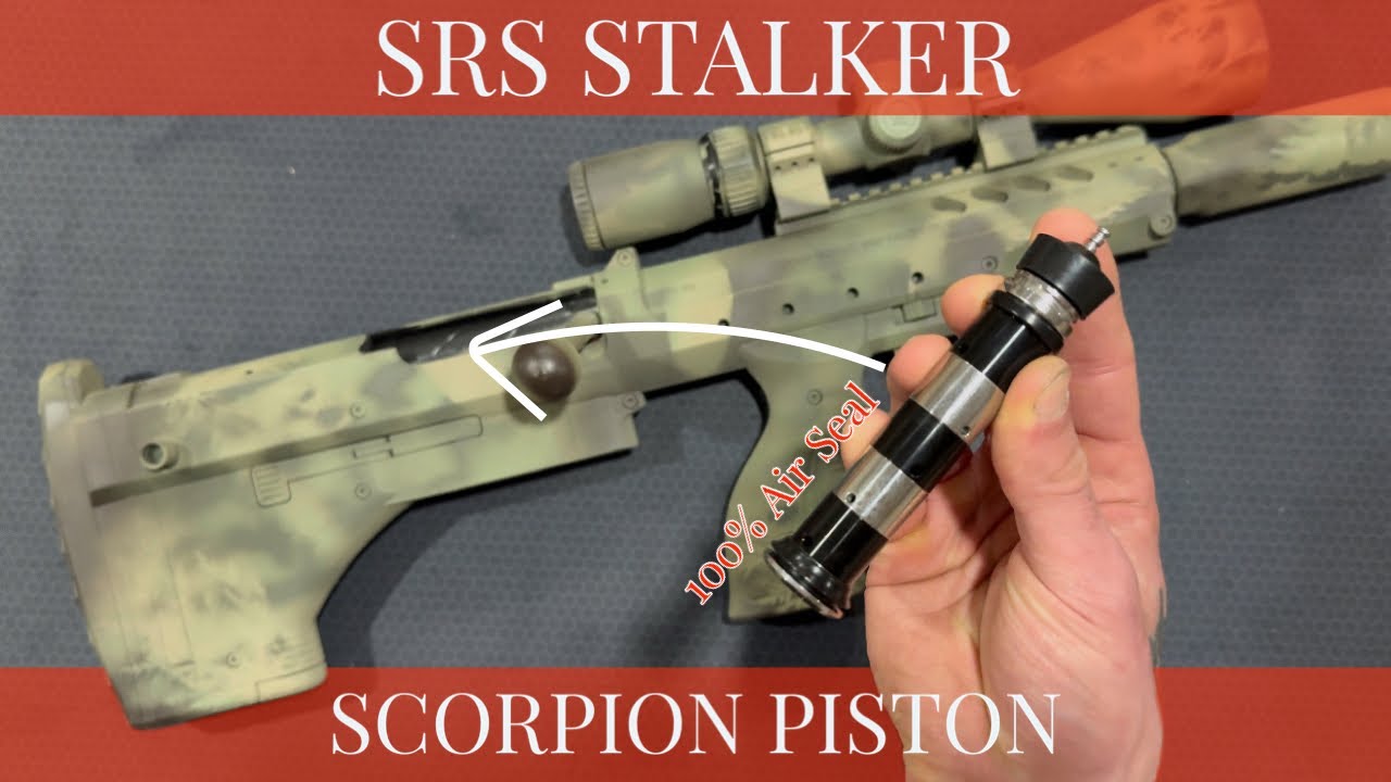 Поршень Stalker Scorpion со 100% герметичностью! (Silverback SRS)
