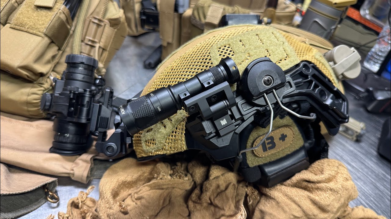 Tactical / Hunting Helmet Setup