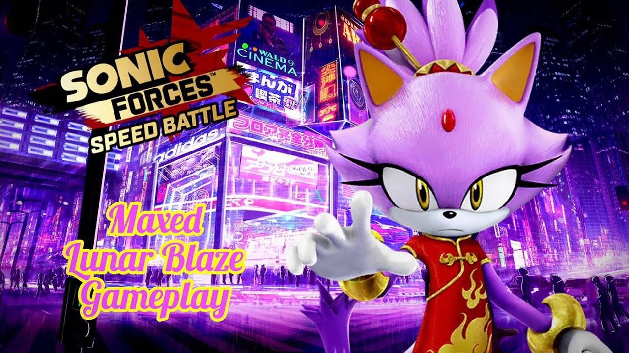 Sonic Forces Speed Battle: MAXED Lunar Blaze Gameplay