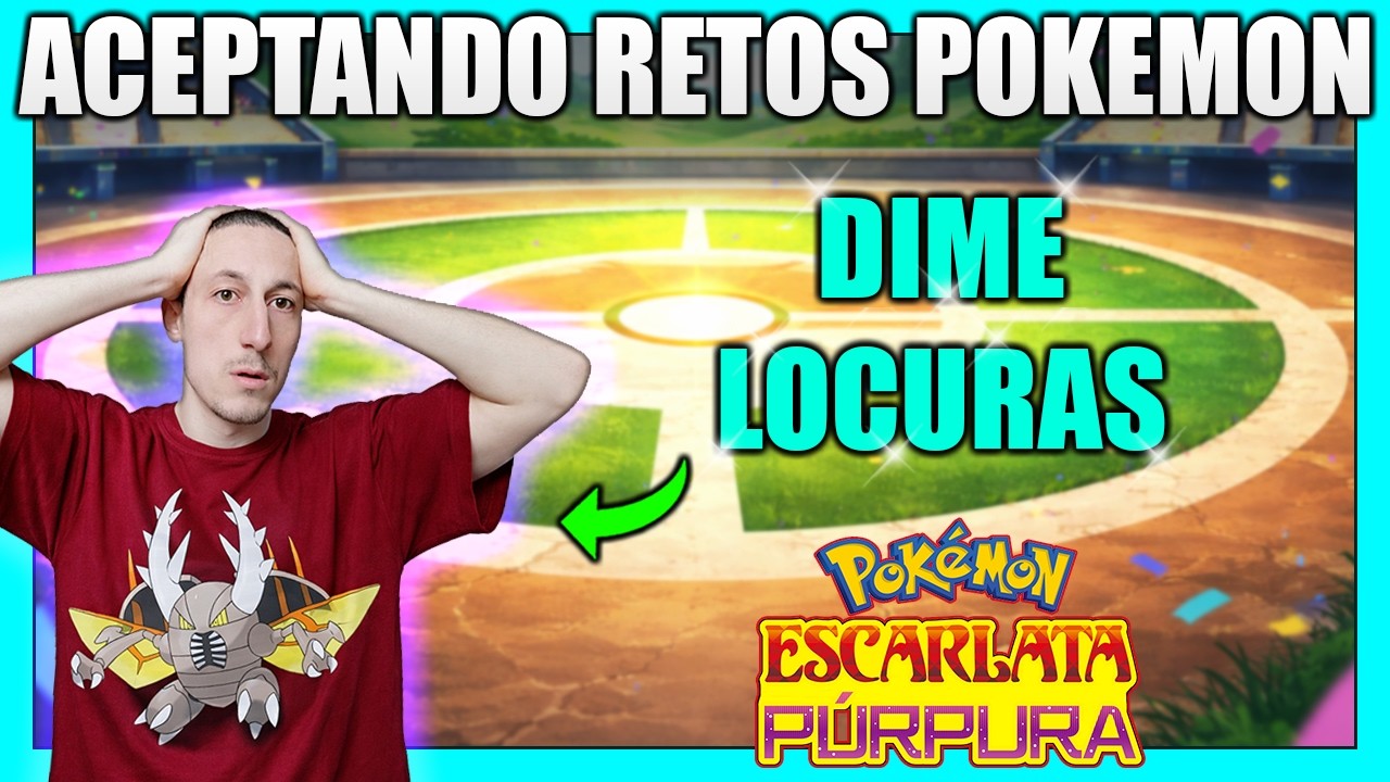 ACEPTO tus RETOS POKÉMON MIENTRAS PASAMOS una GRAN NOCHE en ESCARLATA y PÚRPURA