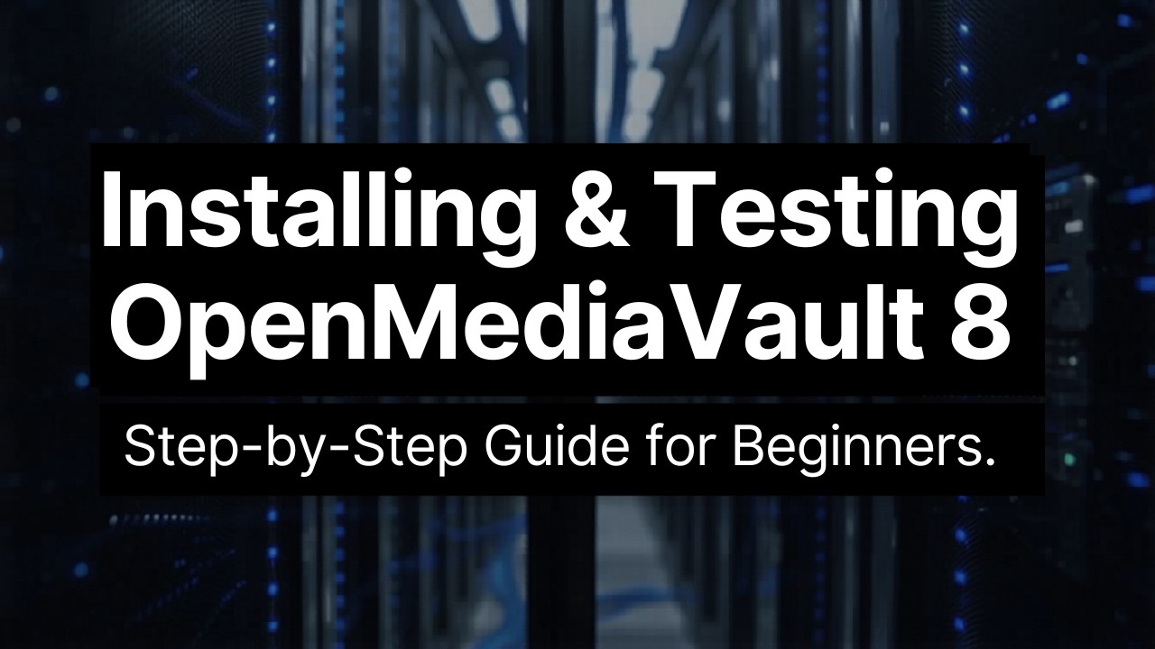 Мастер-класс по OpenMediaVault 8: установка и базовая настройка.