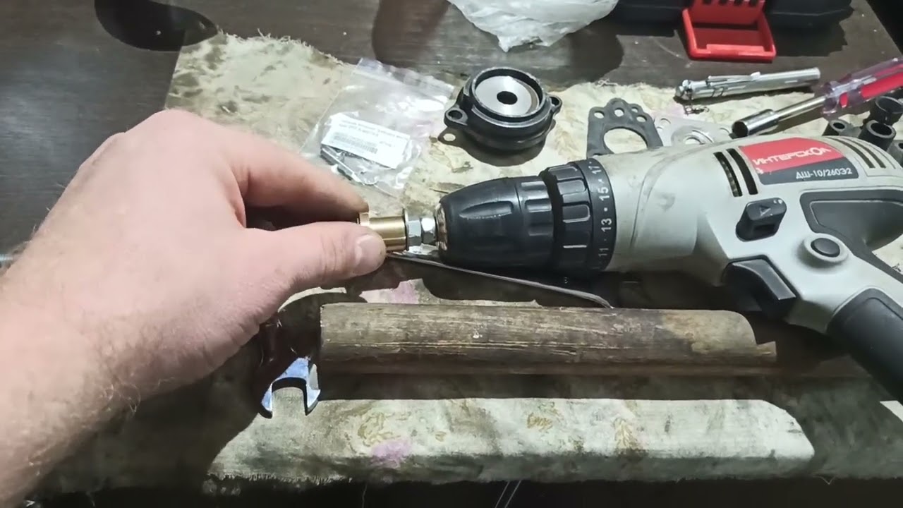 Ремонт и сборка редуктора лодочного мотора Suzuki DF 2.5
