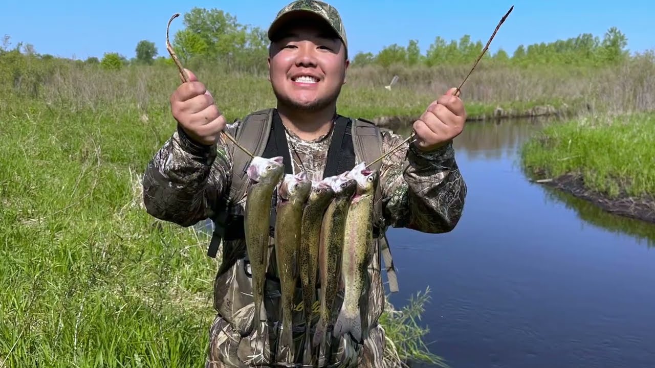 Trout Fishing At Vermillion River MN