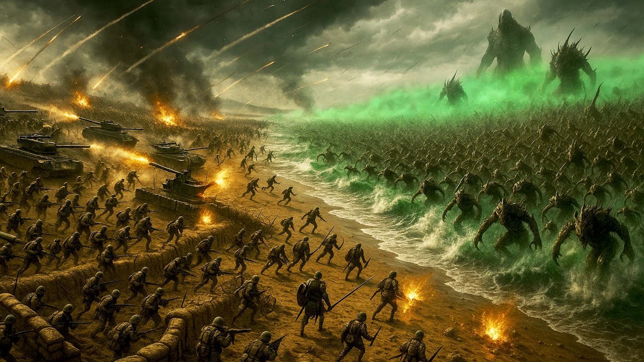 Can Humanity’s Last Stand Survive 7 MILLION TYRANIDS? | UEBS 2 WW2 Beach Battle