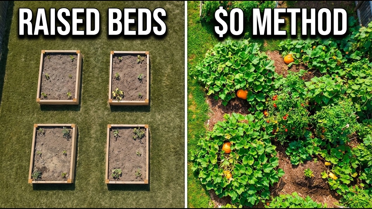 The $0 Garden That Killed Raised Beds — Why Every Garden Store Hides This Method