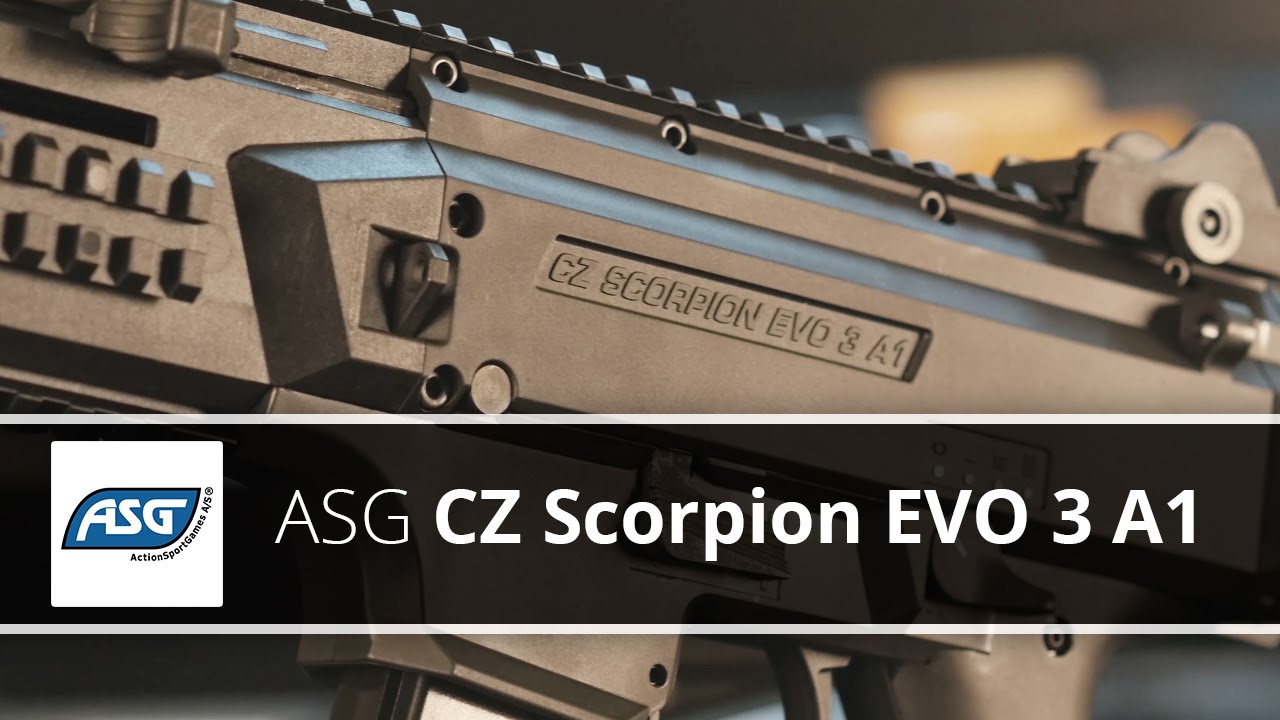 Airsoft6: ASG CZ Scorpion EVO 3 A1 - Prezentare