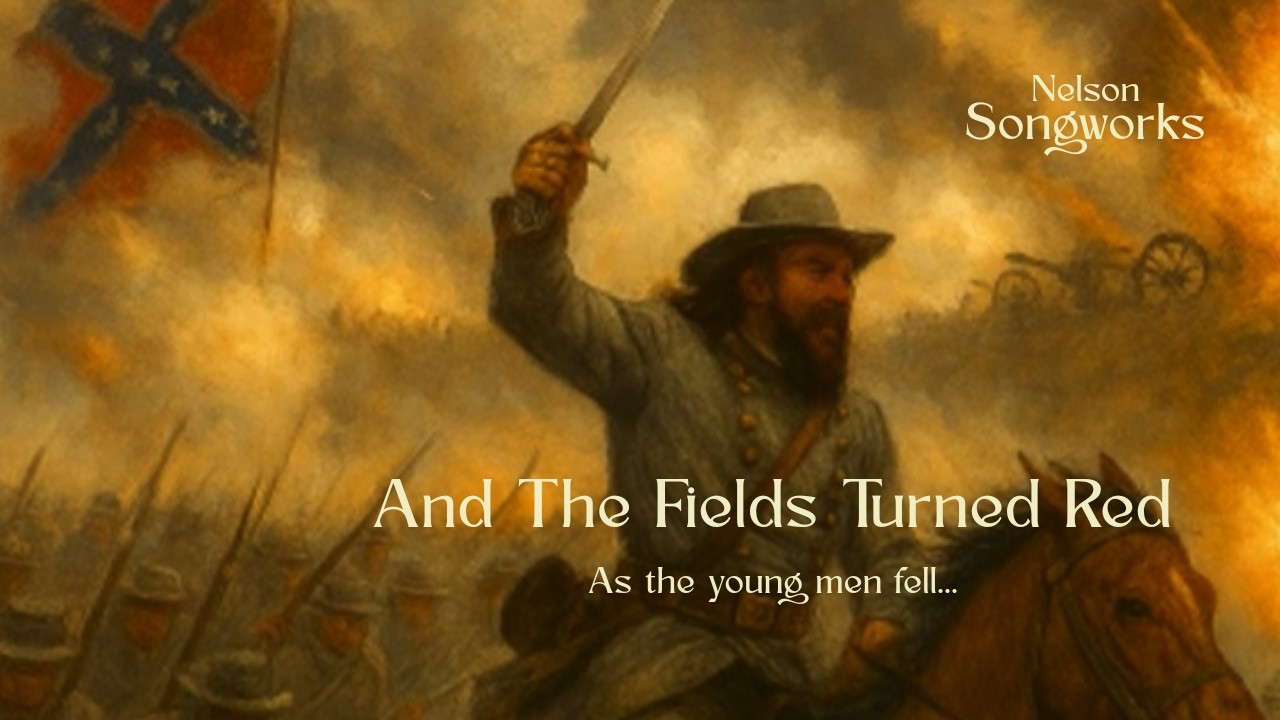 “The Fields Turned Red” a moving historical ballad that captures the heartbreak of Pickett’s Charge.