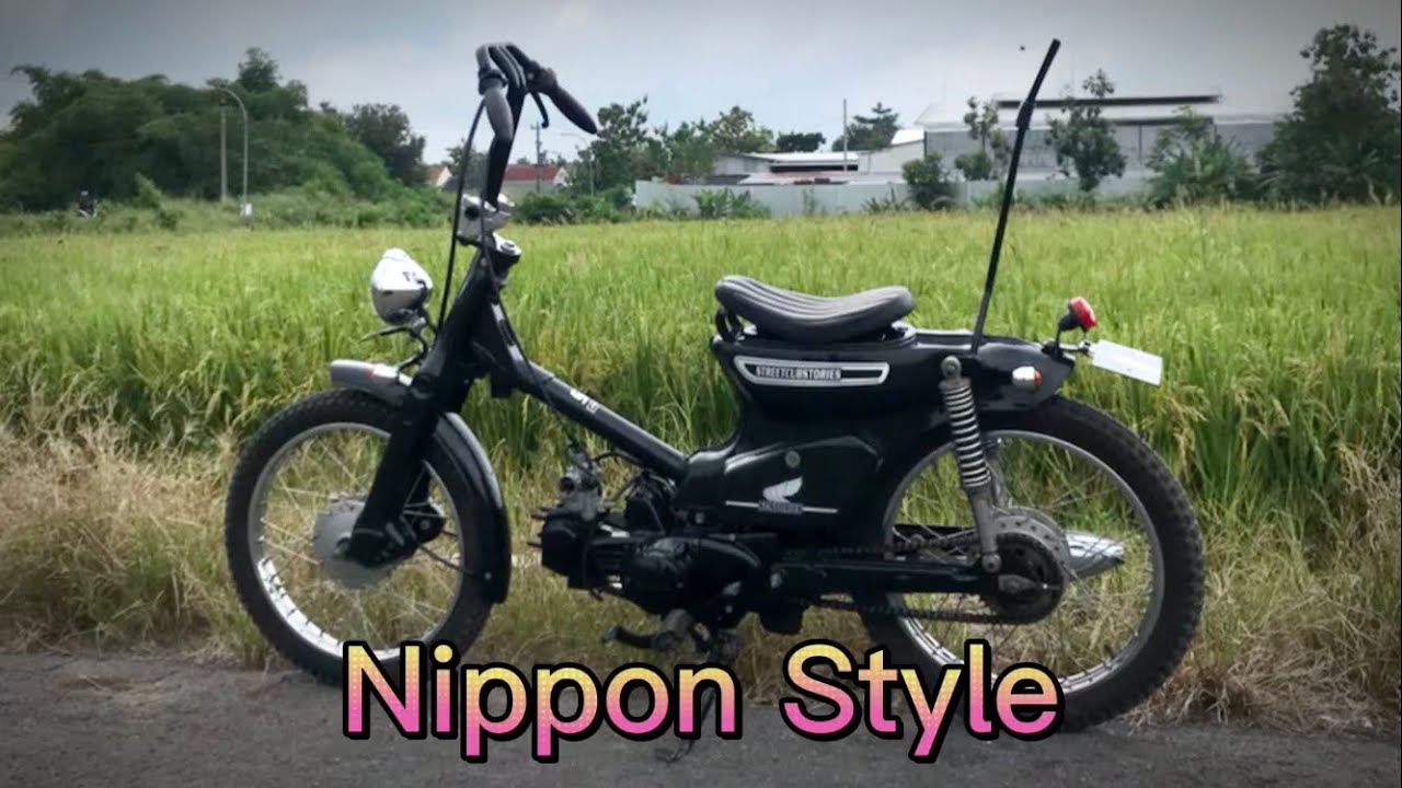 Simple Choppy Cub Japan Style