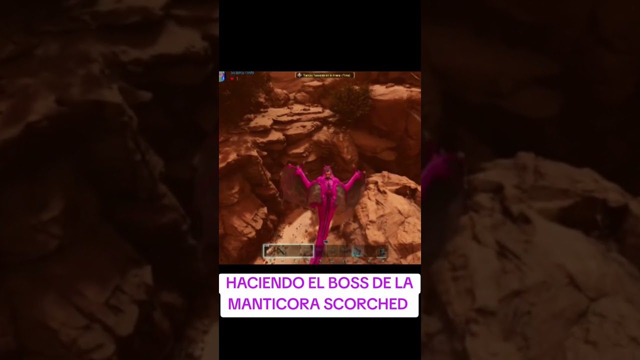 EL BOSS DE LA MANTICORA ARK ASCENDED #foryou #feedshorts #arkascended