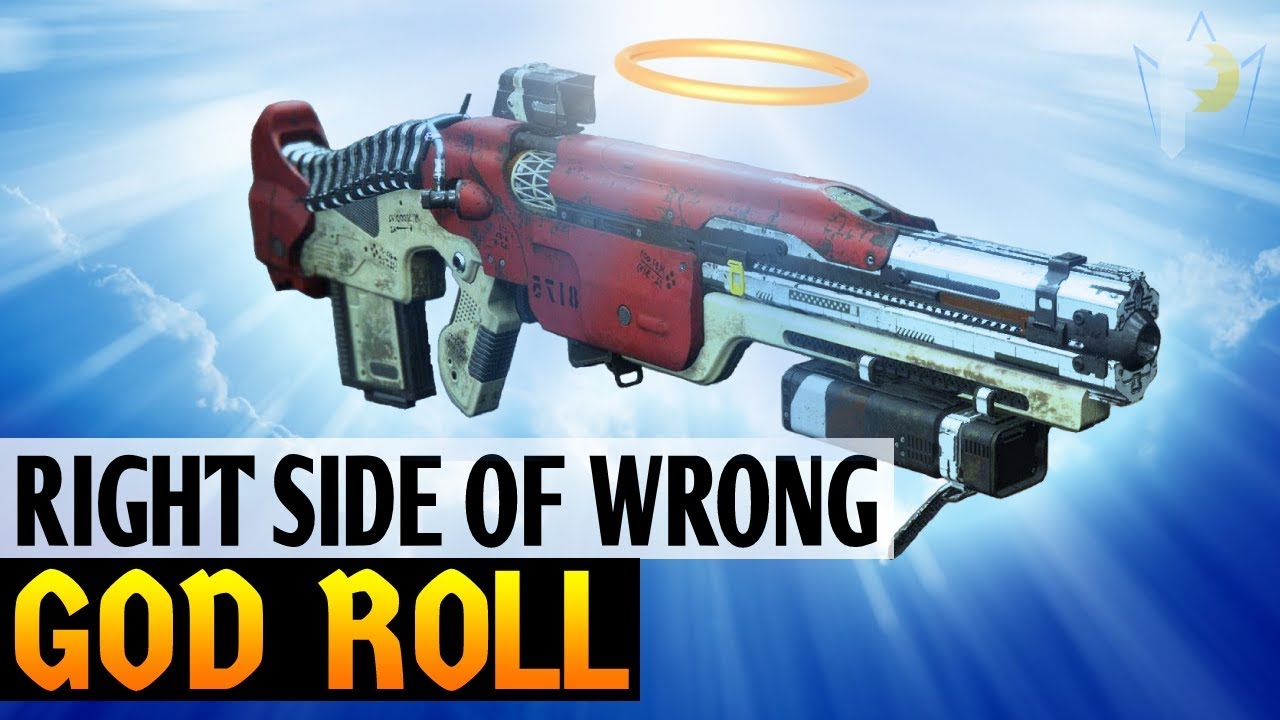 GOD ROLL: Right Side of Wrong - New 4 Burst Pulse Rifle (Destiny 2 Forsaken)