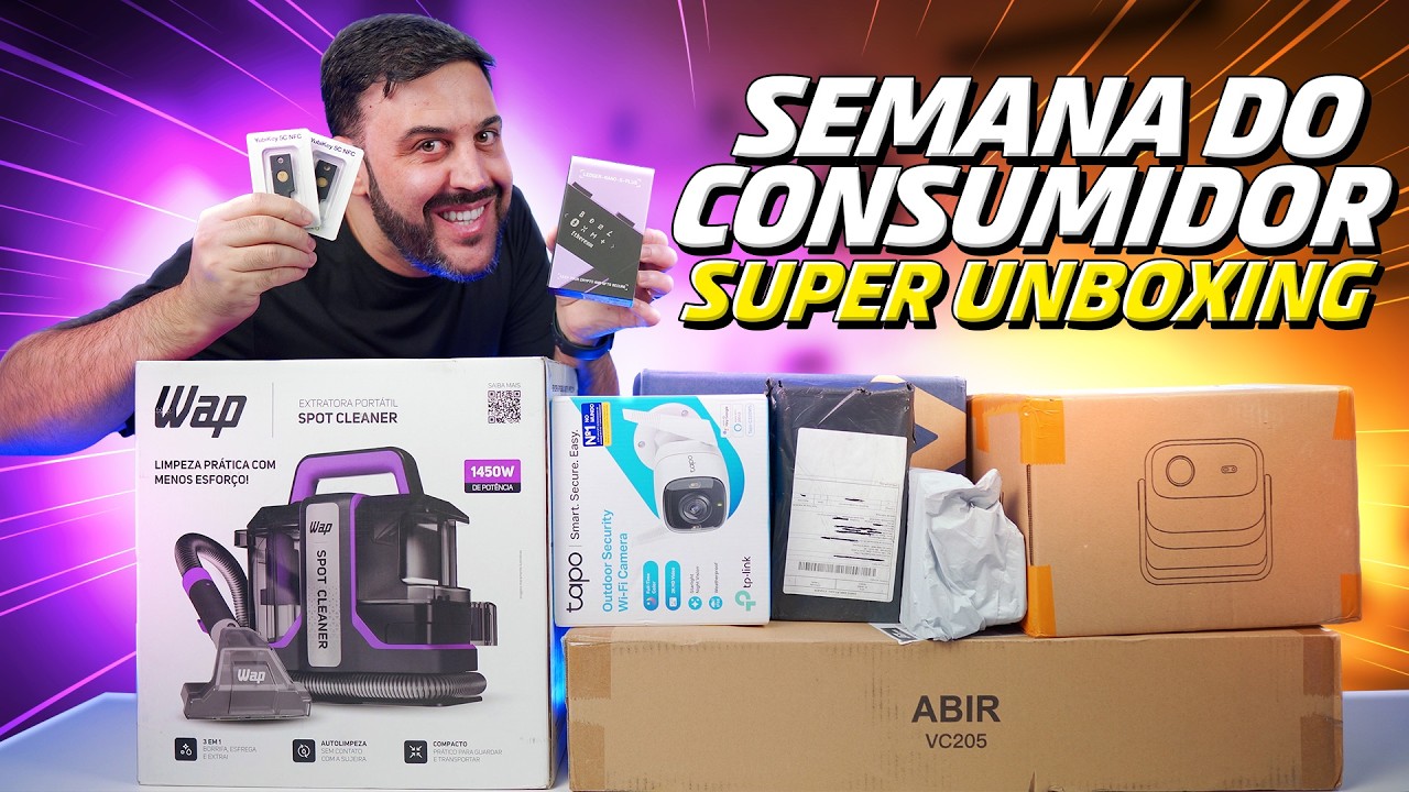 Super Unboxing Semana do Consumidor - Protutos Diferenciados!