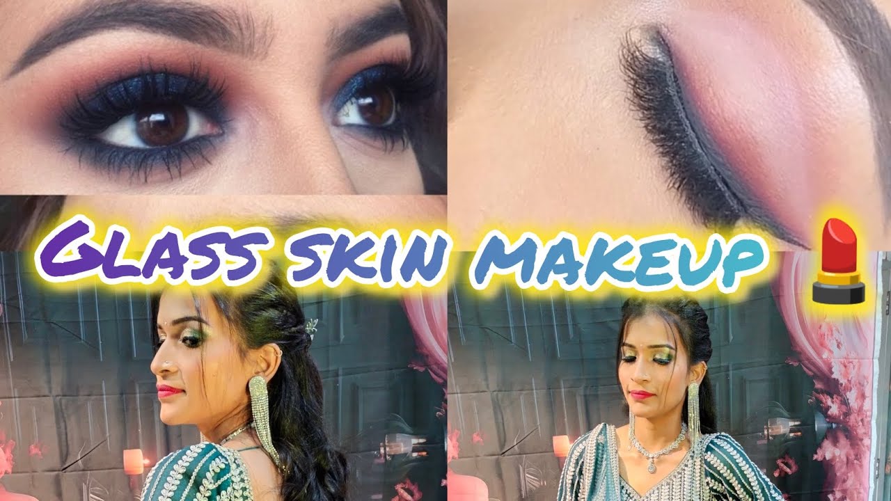 100% चमकदार मेकअप | sweat proof makeup| party' makeup tutorial 😍|