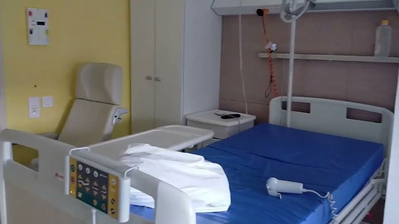 Room Tour d'une chambre d'hôpital