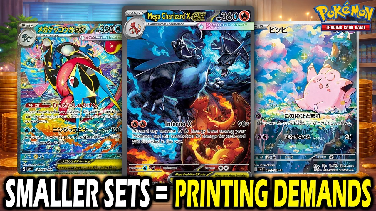 Are Pokemon Making Smaller Sets because of Printing?