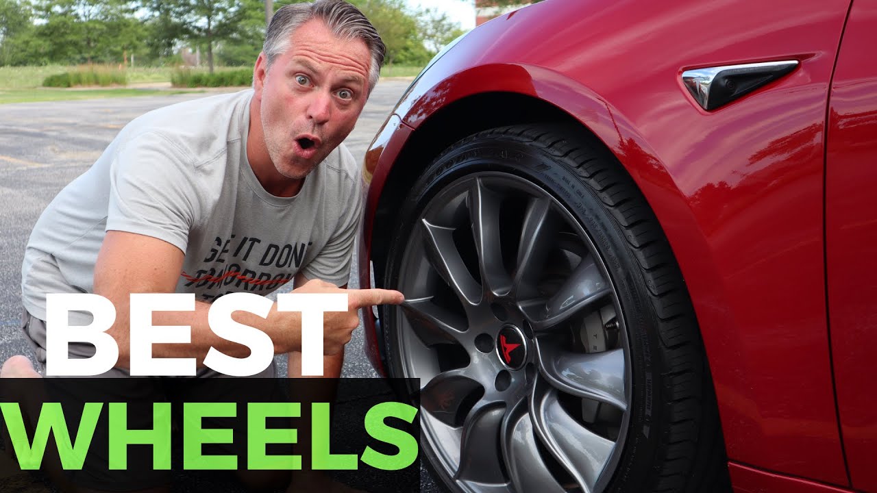 BEST Wheels EVER!! My Tesla Model 3 gets face lift! Tesla Model 3 - 20