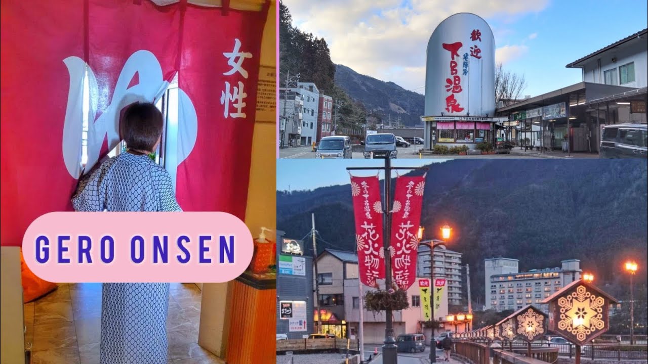 Go Together-Kao  A Relaxing Day in Gero Onsen, Gifu🇯🇵