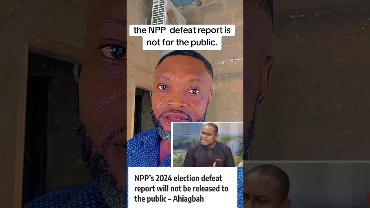 the NPP defeat report will not be for the public.