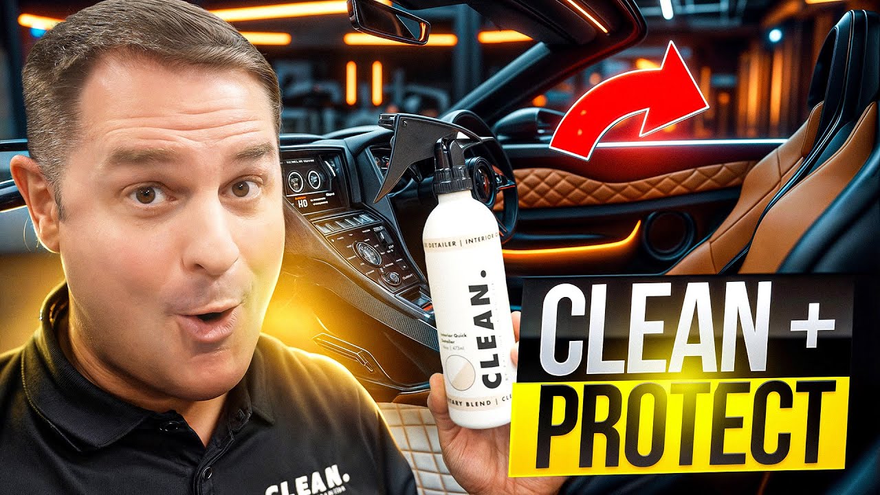The Only Product You Need for ALL Interior Surfaces – CLEAN By Pan Interior Quick Detailer!