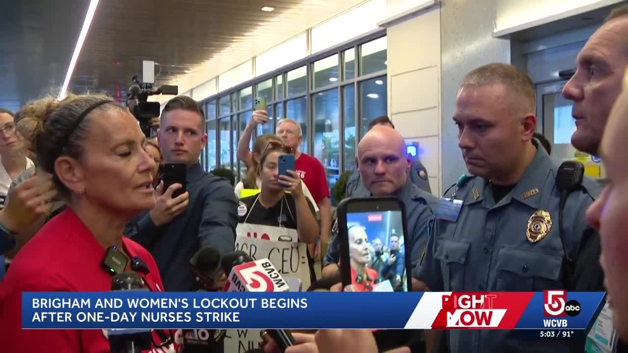 Nearly 4,000 Brigham nurses remain locked out through July 13