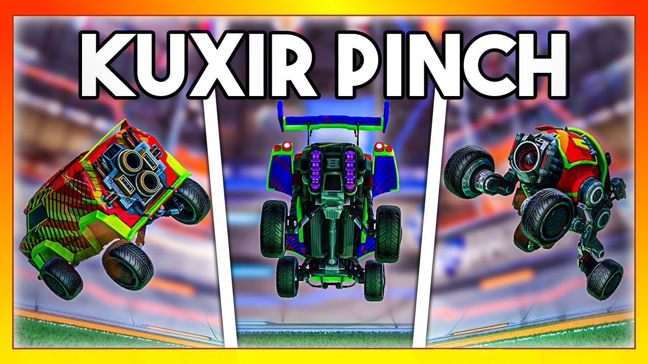 I did a Kuxir Pinch with every car in Rocket League: Which car is the fastest?