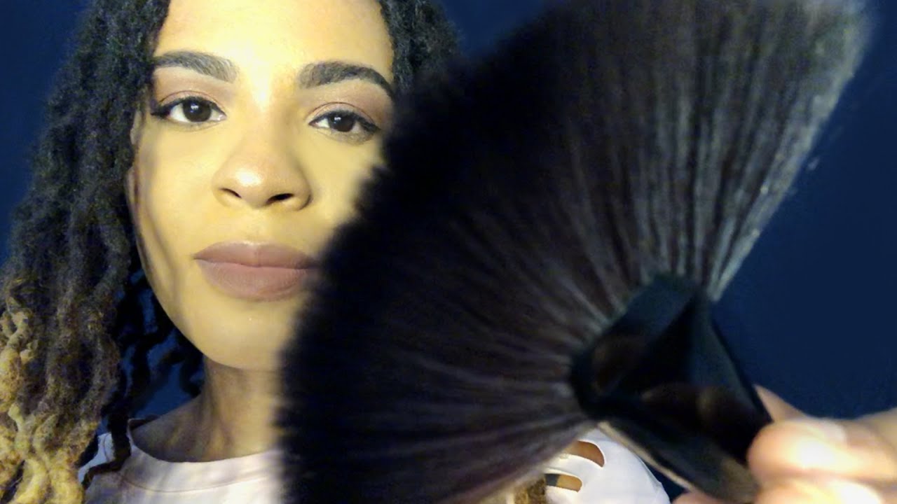 Chatty Jamaican does your Makeup ON YOUR SCREEN - ASMR Jamaican Accent Roleplay