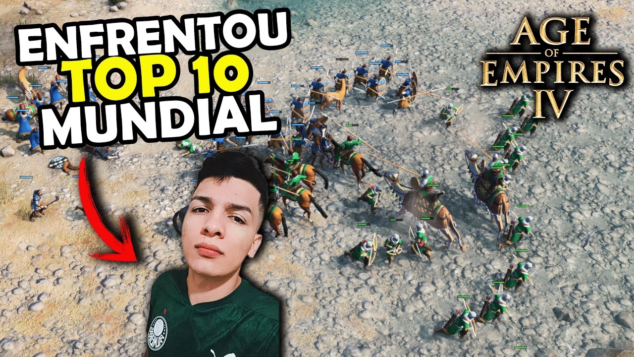 Como o Melhor Brasileiro Joga de Ai&uacute;bidas no Age of Empires 4