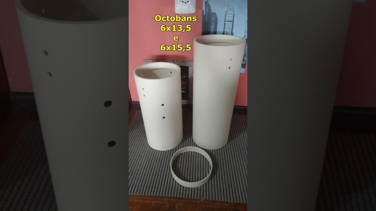 Octobans DIY, feitos com PVC