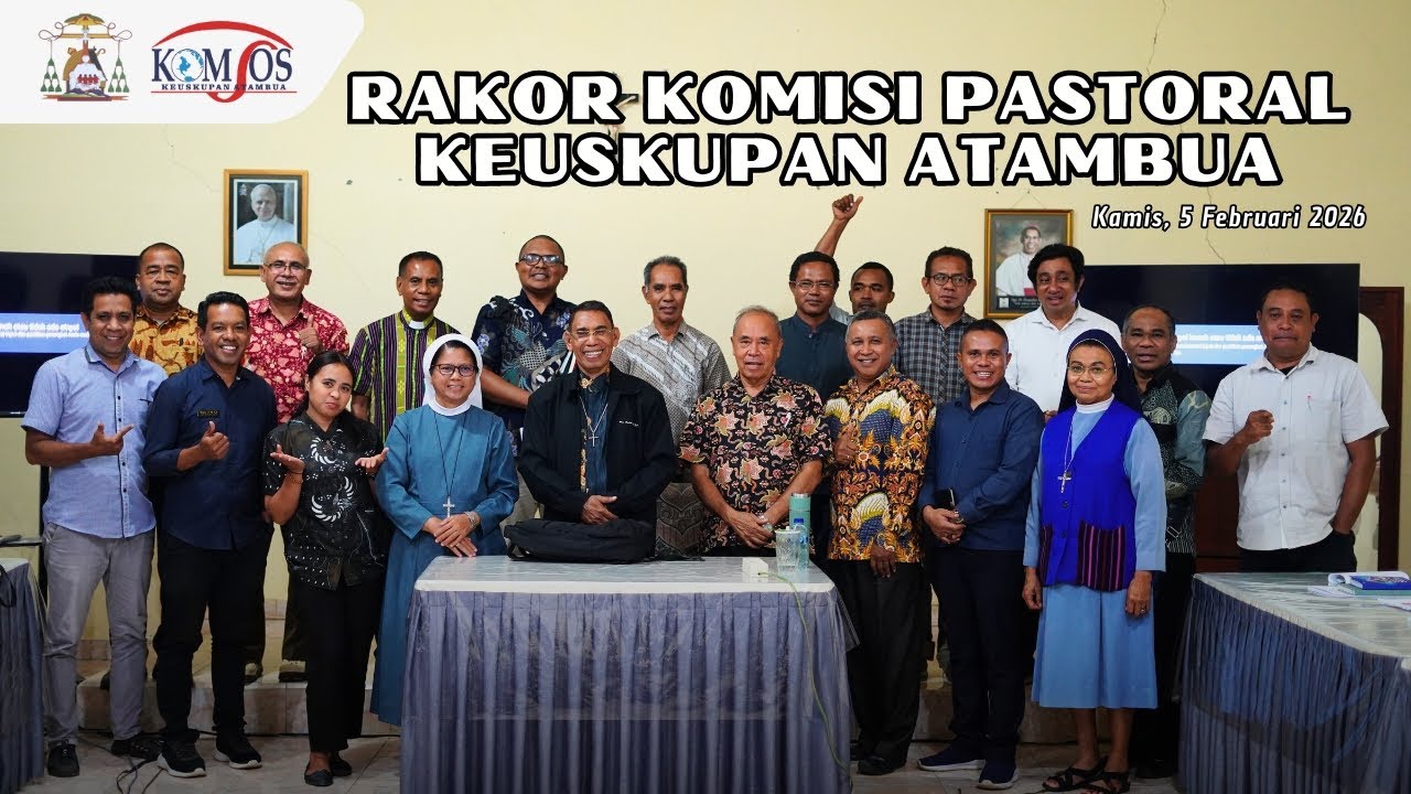 RAKOR KOMISI PASTORAL KEUSKUPAN ATAMBUA  Kamis, 5  Februari 2026