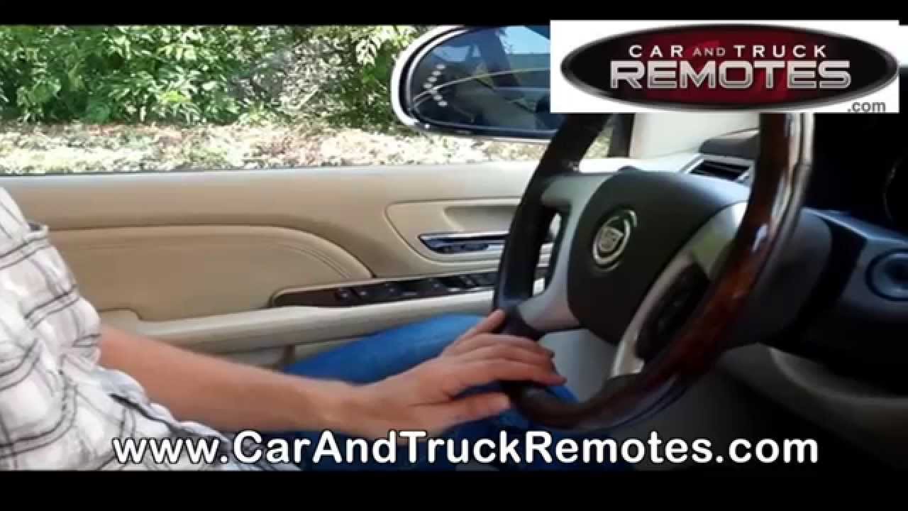 GMC Acadia Replacement Remote Programming 2007 2010