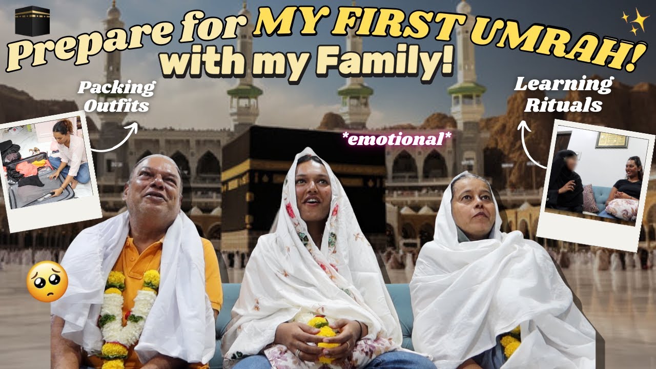 Prep & Pack for MY FIRST UMRAH 🥹🕋 Holy Pilgrimage Packing | Sarah Sarosh