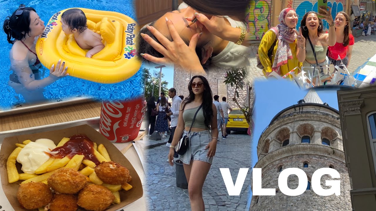 VLOG|| istanbul’a geldim| kaş microblading yaptırdım| kız kıza geziyoruz