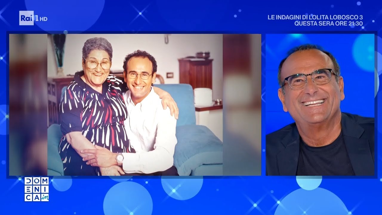 Carlo Conti: il ricordo della mamma - Domenica In 11/05/2025