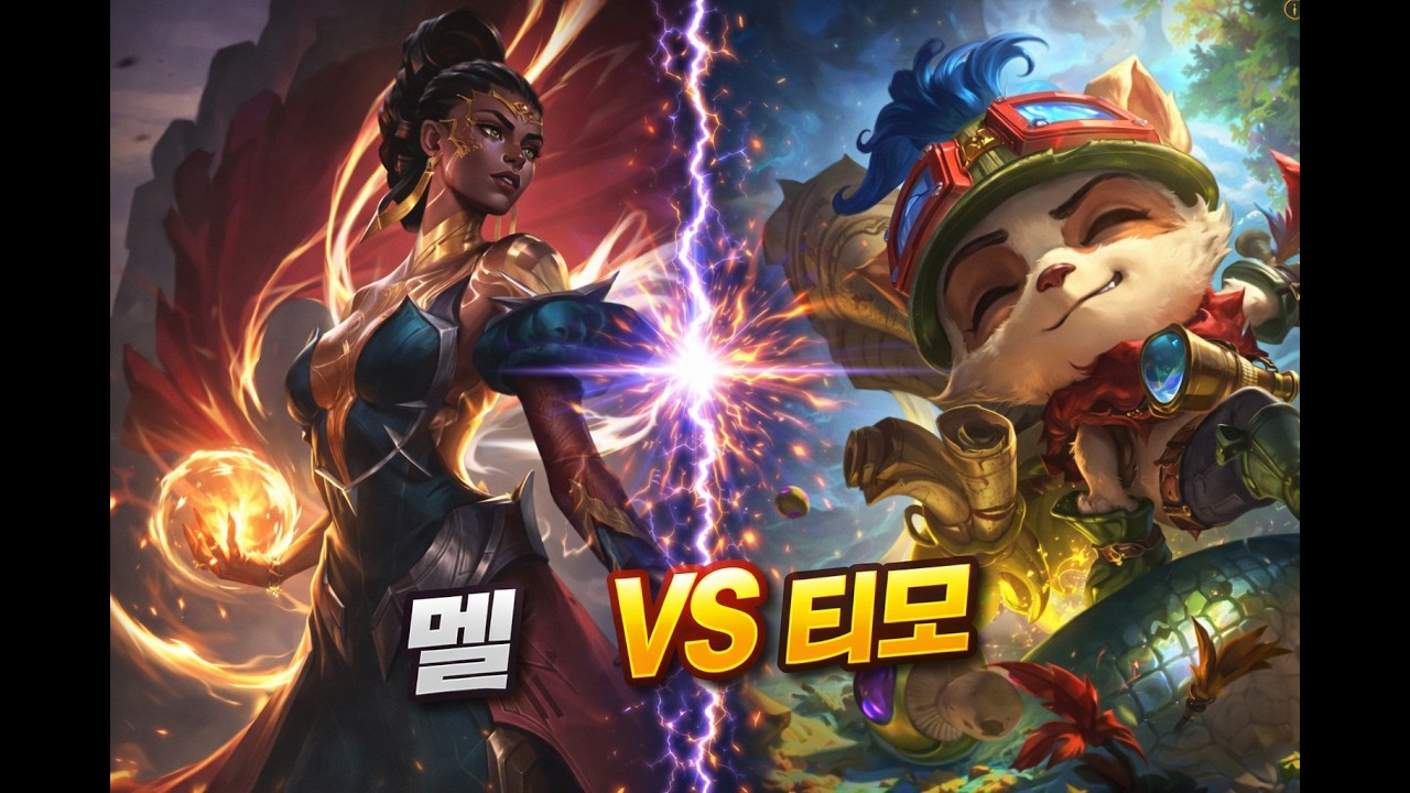 자꾸 까부는 티모 #lol #leagueoflegends #리그오브레전드 #멜 #Mel