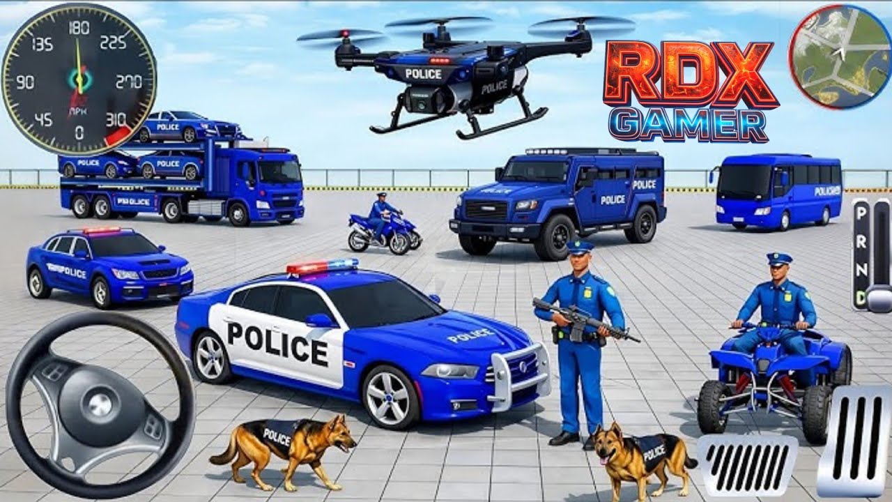 Police Car Chase Simulator 3D Game - Real Cop Cars Driving Simulator 2026 - Android GamePlay 09