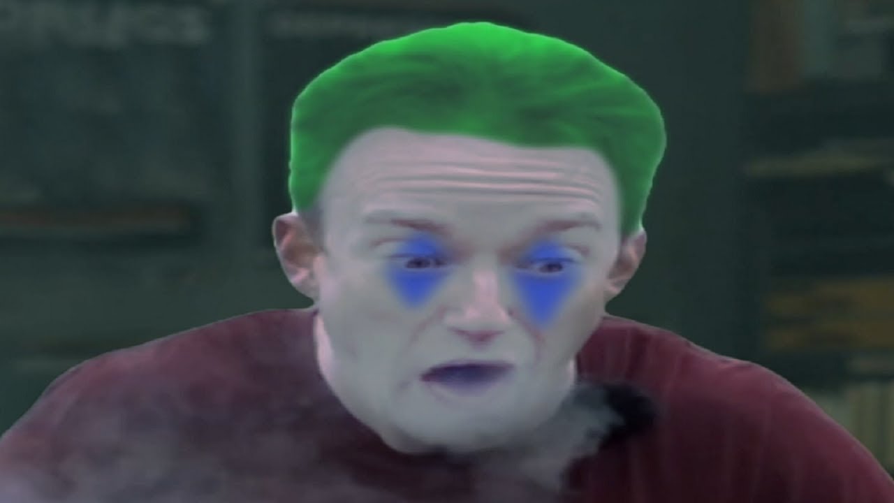 Tom Scott rips fat clouds as the Joker