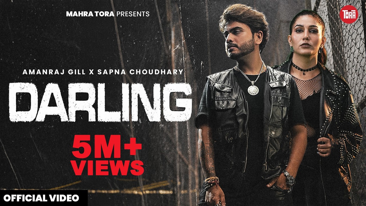 Darling (Official Video) Amanraj Gill feat. Sapna Chaudhary | Komal Chaudhary | New Haryanvi Song