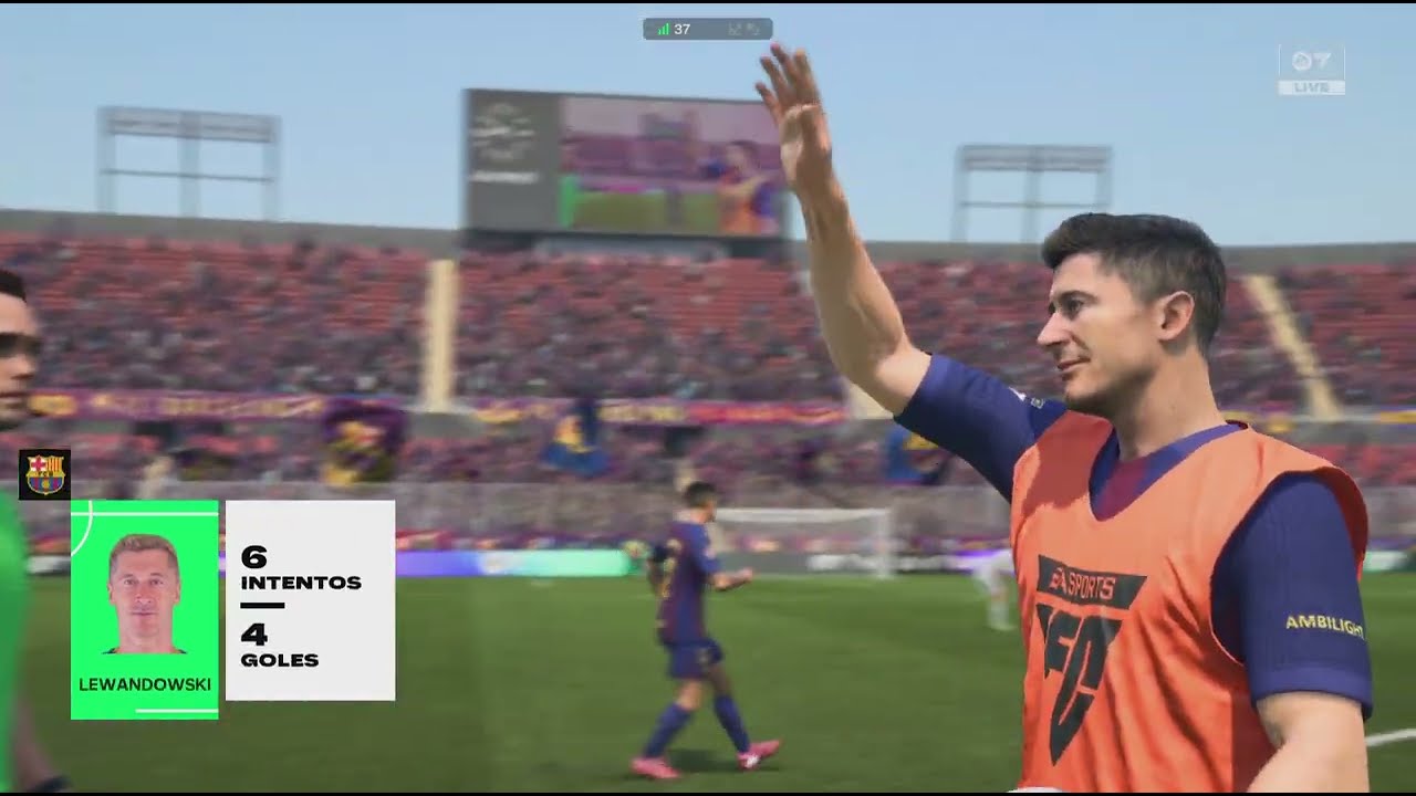 🙆‍♂️La mejor remontada de Barcelona FC vs Real Madrid🤯Temporada(ascenso Div 2)