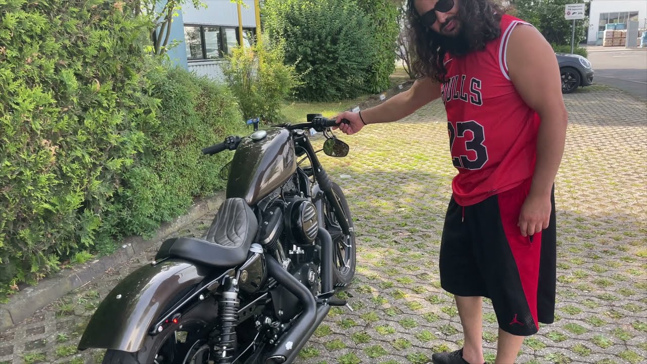 Sportster  Iron 883 Exhaust SOUND Harleydavidson  | Germany Cologne