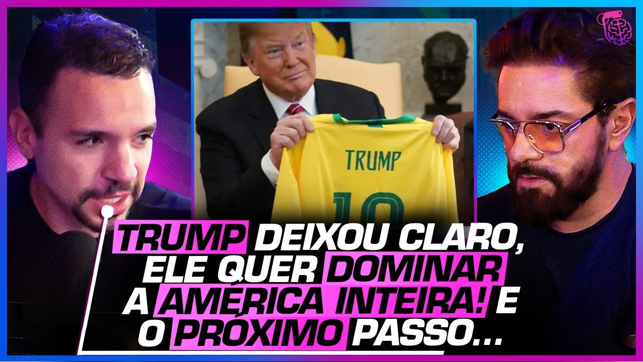 NOVAS INFORMAÇÕES sobre o INTERESSE de TRUMP na GROELÂNDIA e AMÉRICA - RICARDO MARCÍLIO