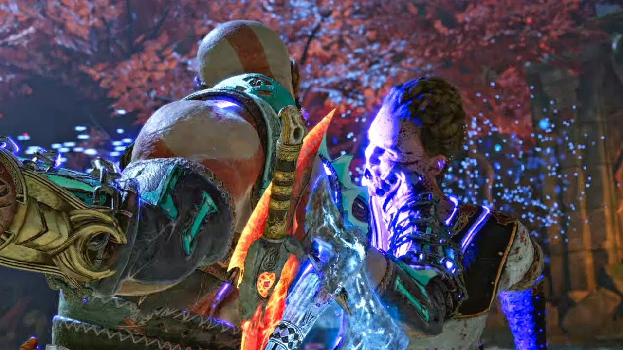 God of War: Ragnarok - Kratos VS Heimdall No Damage Boss Fight GMGOW