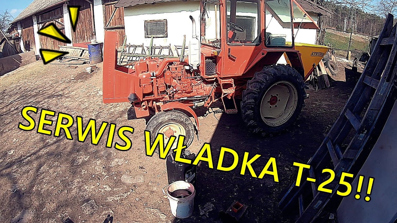 Wymiana oleju w Wladimircu T-25!!