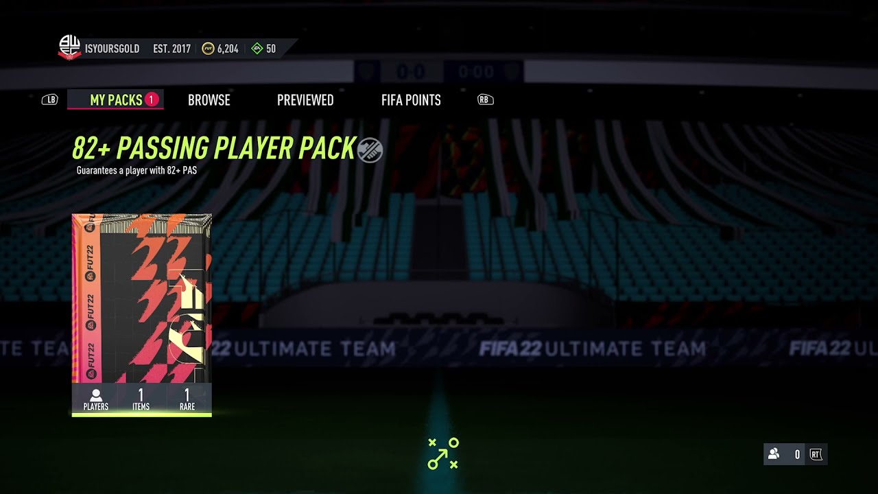 82+ Passing Player Pack Fifa 22