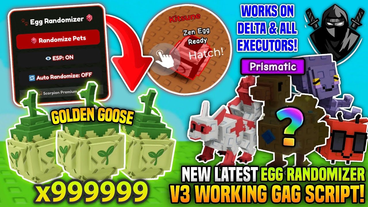 [🌱] НОВОЕ ОБНОВЛЕНИЕ: СЛУЧАЙНЫЙ МАСТЕР ЯИЦ! 🥚 Вырастите сад 🌶️ Скрипт! • Без ключа 🔥 *НЕПАТЧЕНО* ...