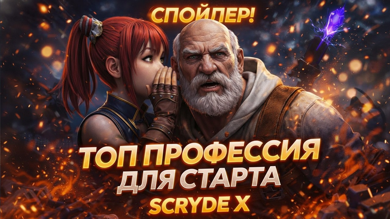 SCRYDE X СПОЙЛЕР ТОП ПРОФЕССИЯ ДЛЯ СТАРТА СОЛО / БЫСТРЫЙ СТАРТ #scryde #скрайд
