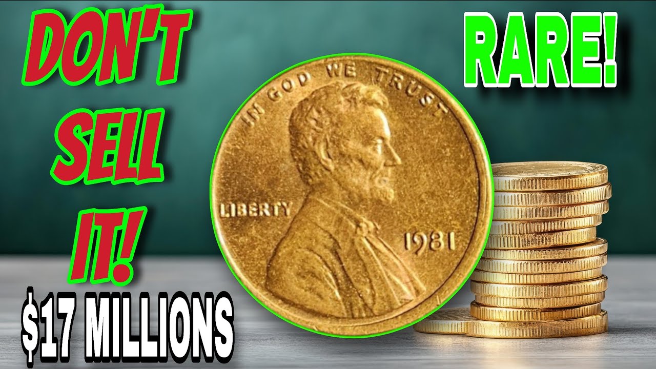 1981 U.S One Cent Coin With No Mintmark On It: Most Rare U.S Lincoln Penny Worth Of Millions.