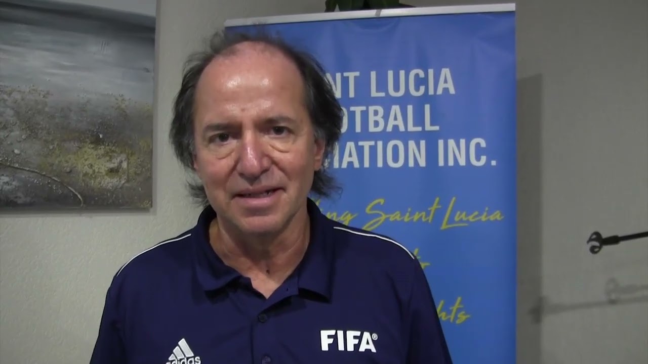 FIFA DELIVERS MASTER PLAN TO REBUILD ST. LUCIA'S AMATEUR FOOTBALL SYSTEM.